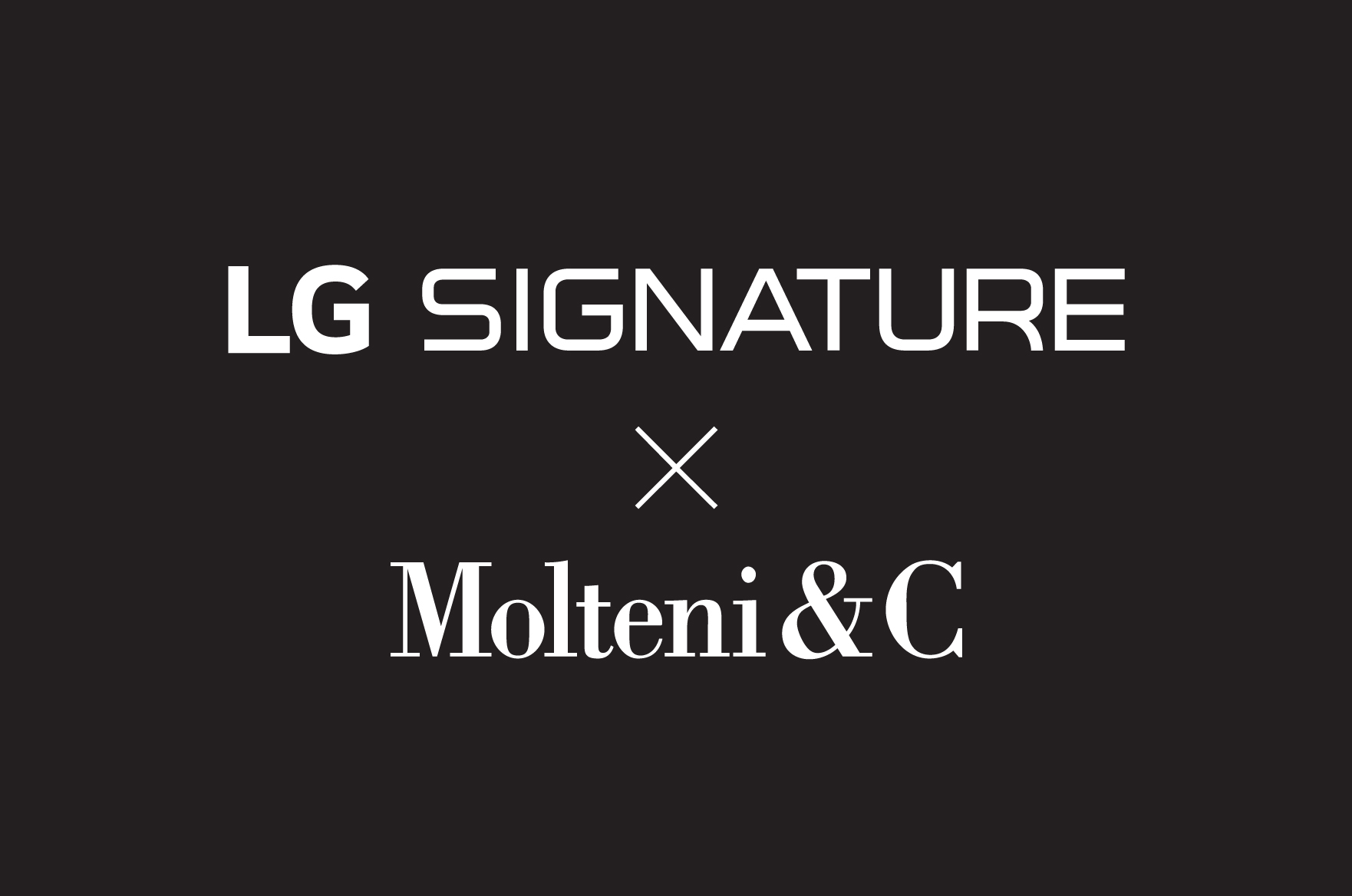 LG Electronics y Molteni&C se unen para trabajar proyectos futuros