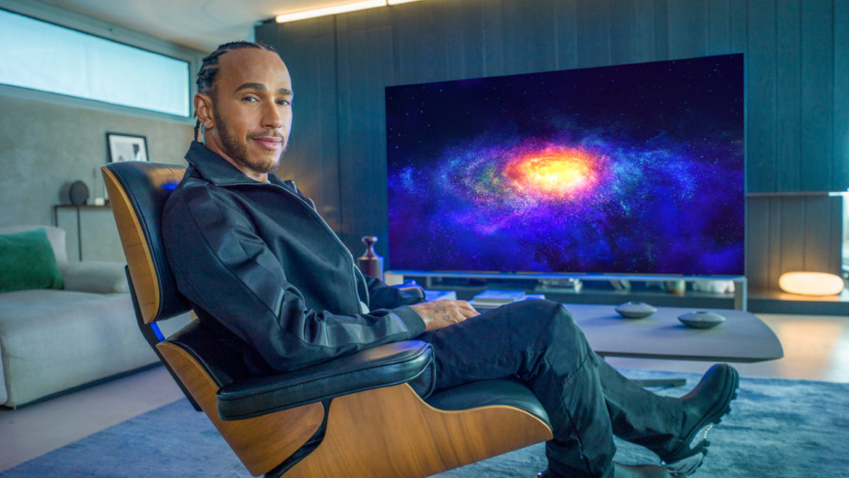 Lewis Hamilton, campeón mundial de F1, nuevo embajador de LG SIGNATURE